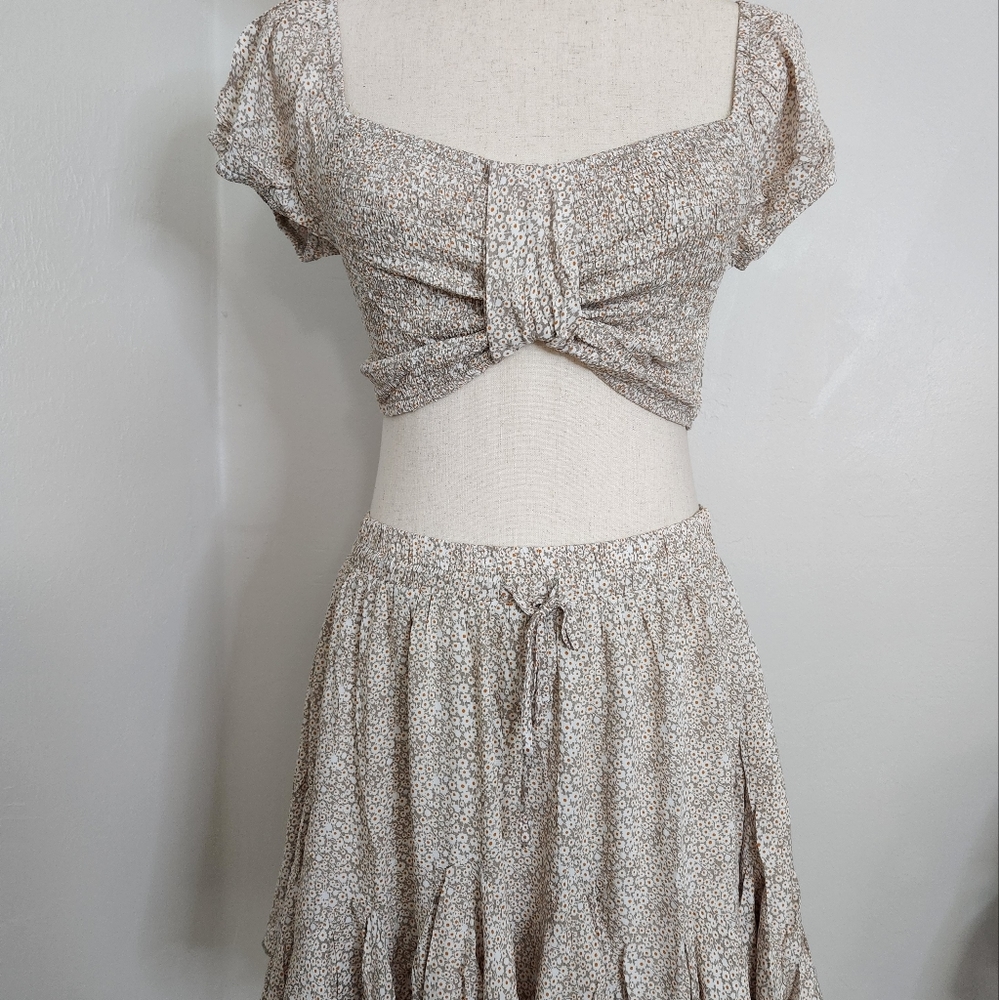 Skirt & Top Set
